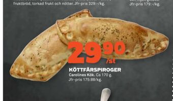 Stora Coop Carolines kök färdigrätter erbjuda