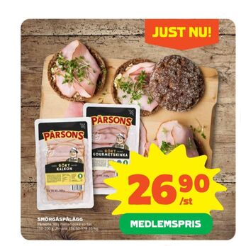 Stora Coop Pärsons skinka erbjuda