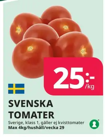 Tempo Tomater erbjuda
