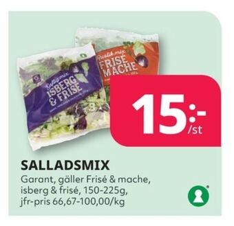 Tempo Garant sallat erbjuda