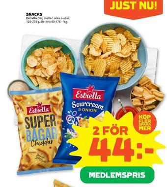 Stora Coop Snacks erbjuda