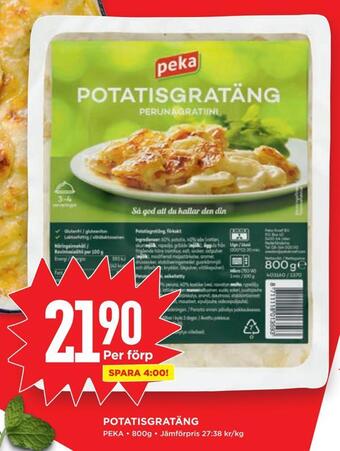 Willys Potatisgratäng erbjuda