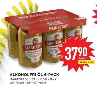 Willys Alkoholfri öl 6-pack erbjuda