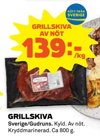 Stora Coop Grillskiva erbjuda