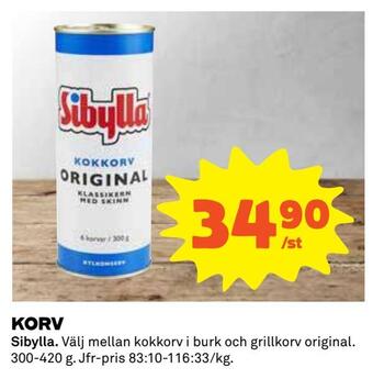 Coop Korv erbjuda