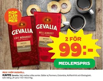 Coop Kaffe erbjuda