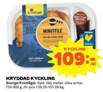 Stora Coop Kryddad kyckling erbjuda