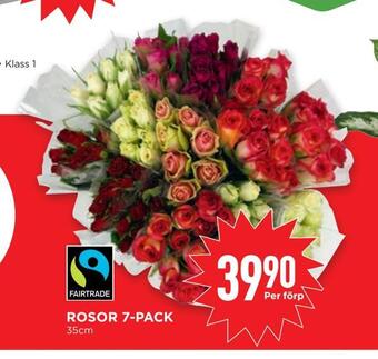 Willys Rosor 7-pack erbjuda