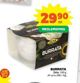 Stora Coop Burrata erbjuda