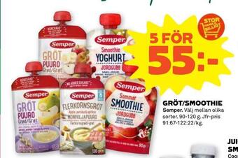 Stora Coop Gröt/smoothie erbjuda