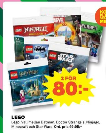 Coop Lego erbjuda