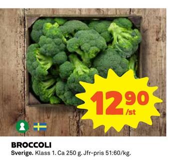 Coop Broccoli erbjuda