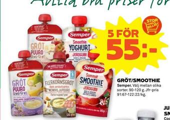 Coop Forum Gröt/smoothie erbjuda
