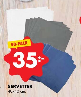 ÖoB Servetter erbjuda