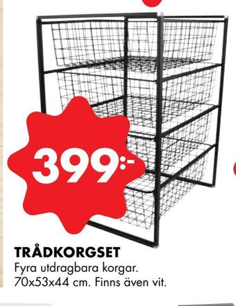ÖoB Trådkorgset erbjuda