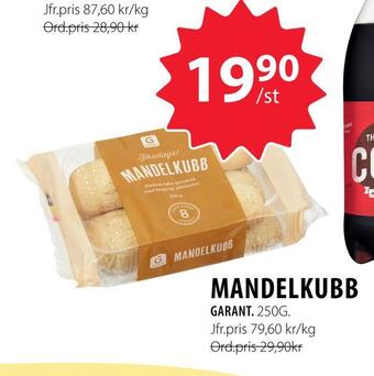 Handlar'n Mandelkubb erbjuda