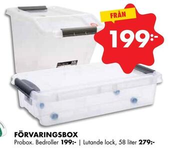 ÖoB Förvaringsbox erbjuda