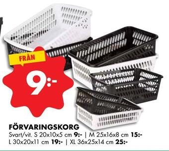 ÖoB Förvaringskorg erbjuda