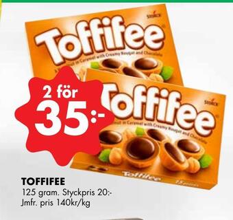 ÖoB Toffifee erbjuda