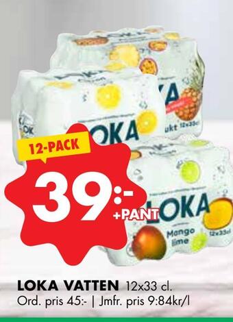 ÖoB Loka vatten erbjuda