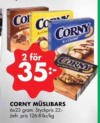 Corny müslibars