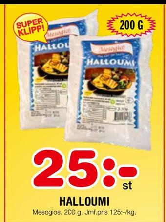 Nya Pulsen Halloumi erbjuda