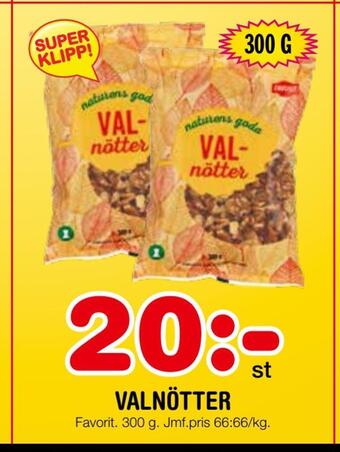 Nya Pulsen Valnötter erbjuda