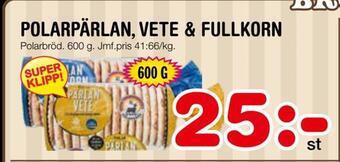 Nya Pulsen Polarpärlan, vete & fullkorn erbjuda