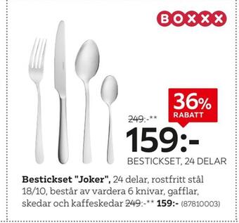 XXXLutz Bestickset joker erbjuda