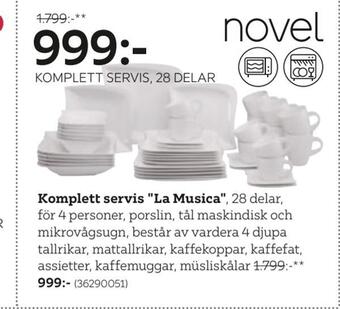 XXXLutz Komplett servis la musica erbjuda