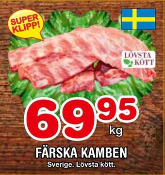 Nya Pulsen Färska kamben erbjuda