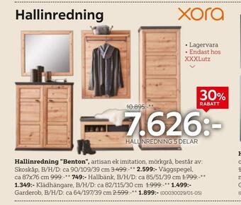 XXXLutz Hallinredning 5 delar erbjuda