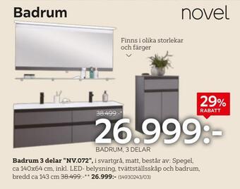 XXXLutz Badrum 3 delar nv.072 erbjuda