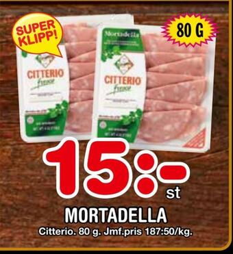Nya Pulsen Mortadella erbjuda