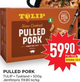 Willys PULLED PORK TULIP erbjuda