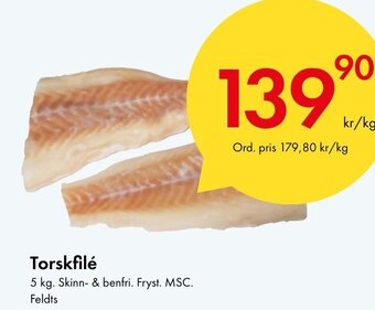 Snabbgross Torskfilé erbjuda