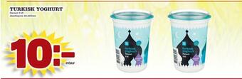 minmatbutik Turkisk yoghurt erbjuda