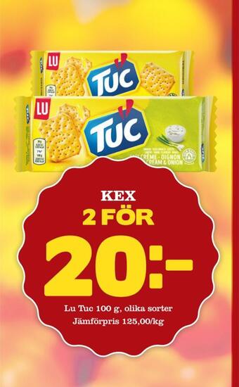 minmatbutik Kex erbjuda