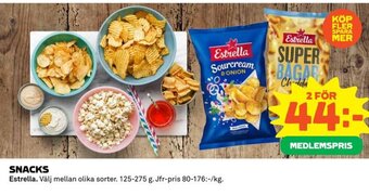 Coop SNACKS Estrella erbjuda