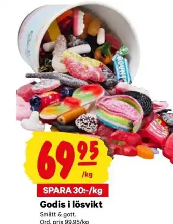 Godis i lösvikt