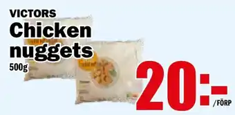 Matdax VICTORS Chicken nuggets erbjuda