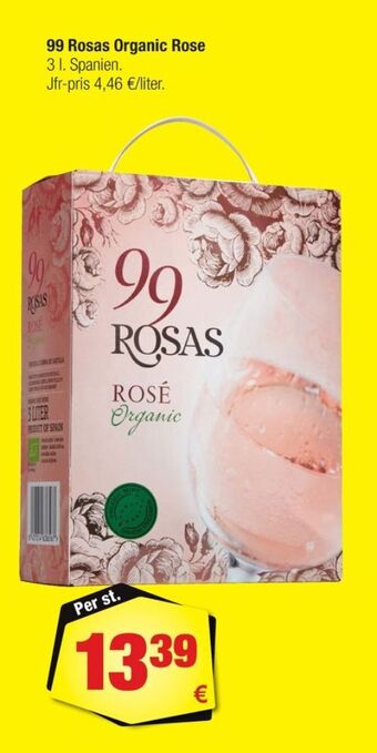 Calle Bäska droppar rosé vin erbjuda