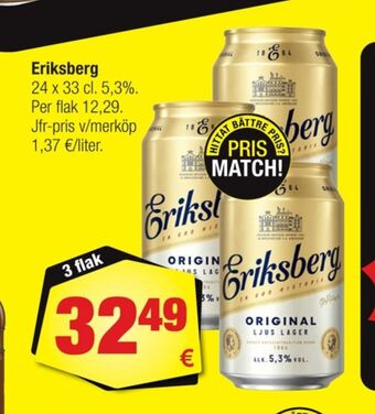 Calle Ljus lager öl erbjuda