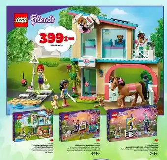 Lekia Lego friends heartlake citys veterinärklinik erbjuda