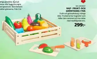 Lekia Nap - frukt- och gröntkorg i trä erbjuda