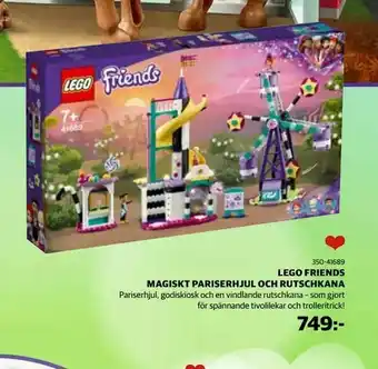 Lekia Lego friends magiskt pariserhjul och rutschkana erbjuda