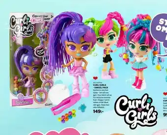 Lekia Curli girls - singel pack erbjuda