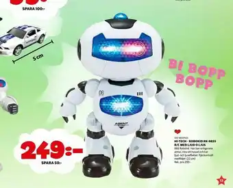 Lekia Hi-tech - robokid rk-8855 r/c med ljud o ljus erbjuda