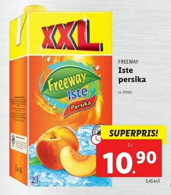 Lidl Iste persika erbjuda