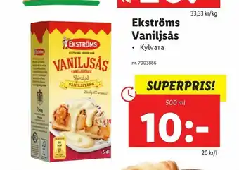 Ekströms Vaniljsås